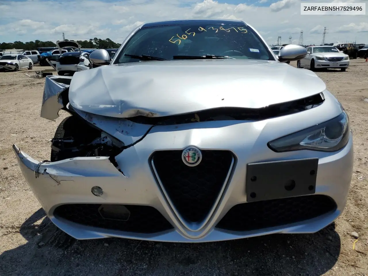 2017 Alfa Romeo Giulia VIN: ZARFAEBN5H7529496 Lot: 56593875