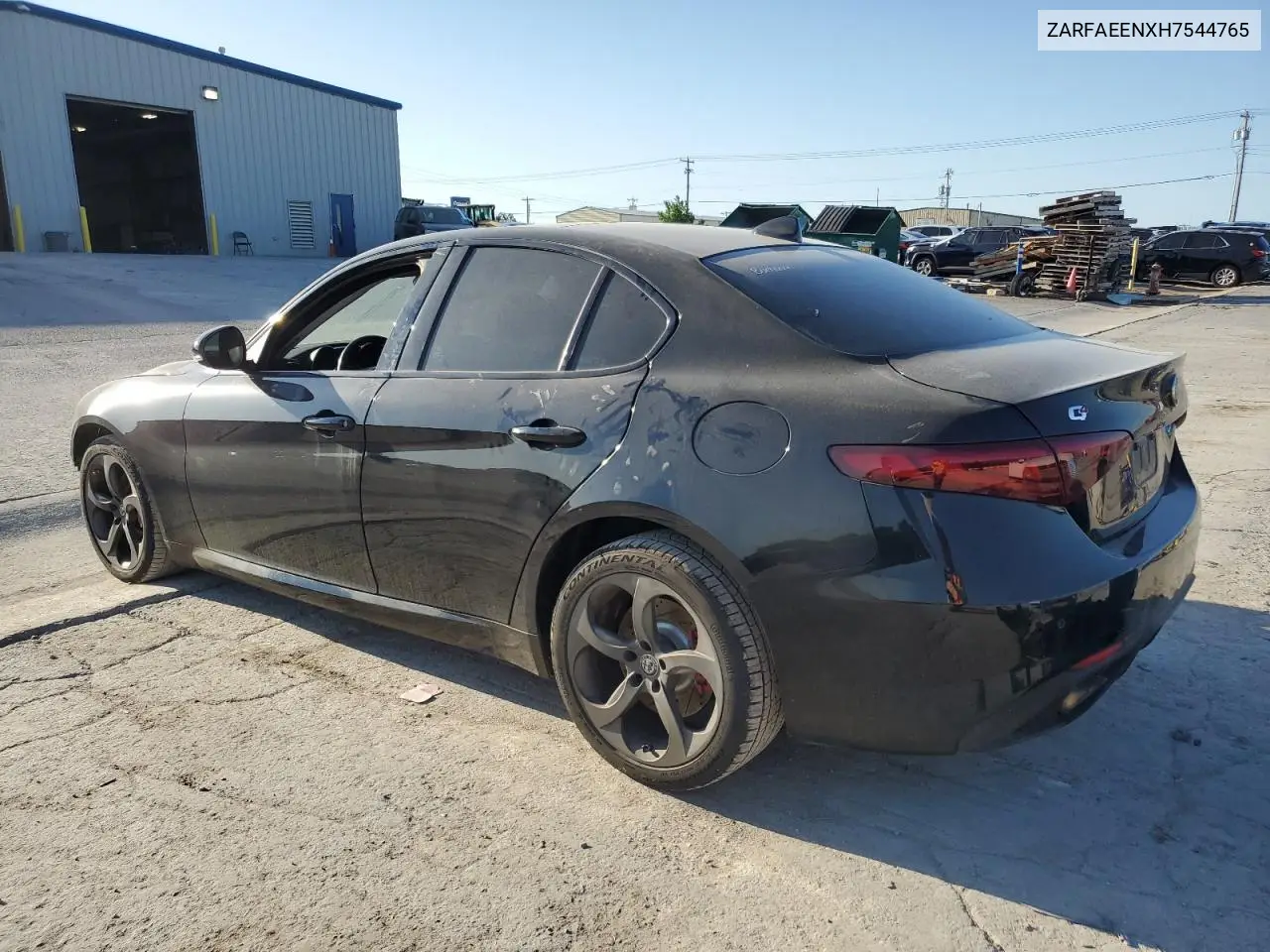 2017 Alfa Romeo Giulia Ti Q4 VIN: ZARFAEENXH7544765 Lot: 56647925