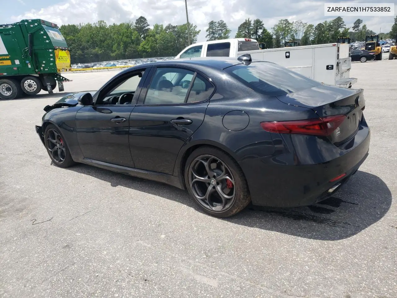 2017 Alfa Romeo Giulia Ti VIN: ZARFAECN1H7533852 Lot: 56702615