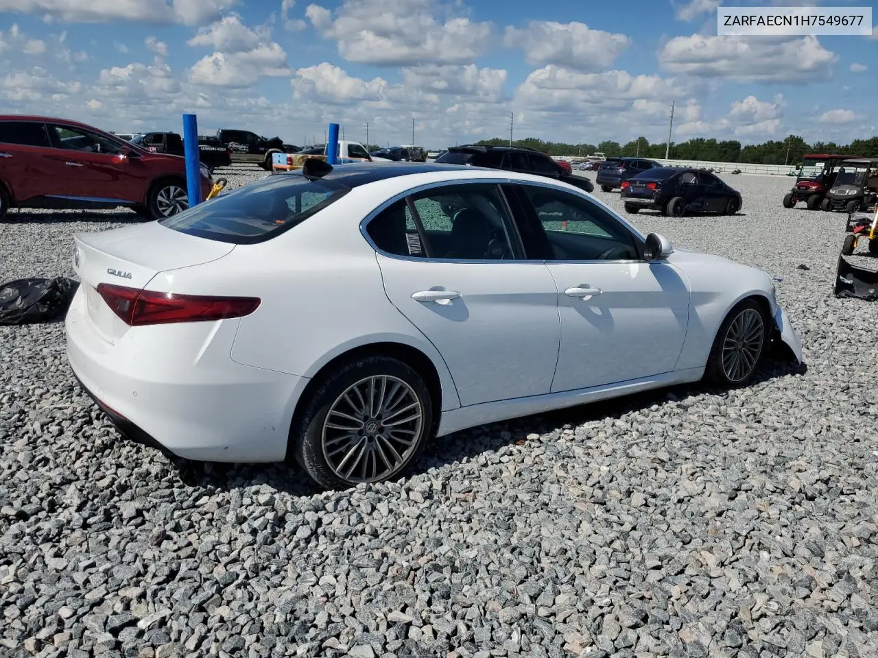 2017 Alfa Romeo Giulia Ti VIN: ZARFAECN1H7549677 Lot: 57022425