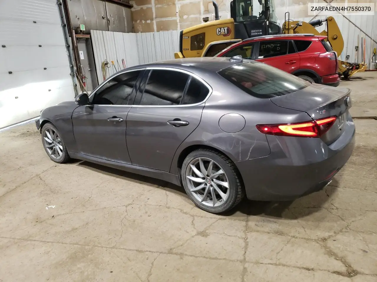 2017 Alfa Romeo Giulia Q4 VIN: ZARFAEDN4H7550370 Lot: 59026205