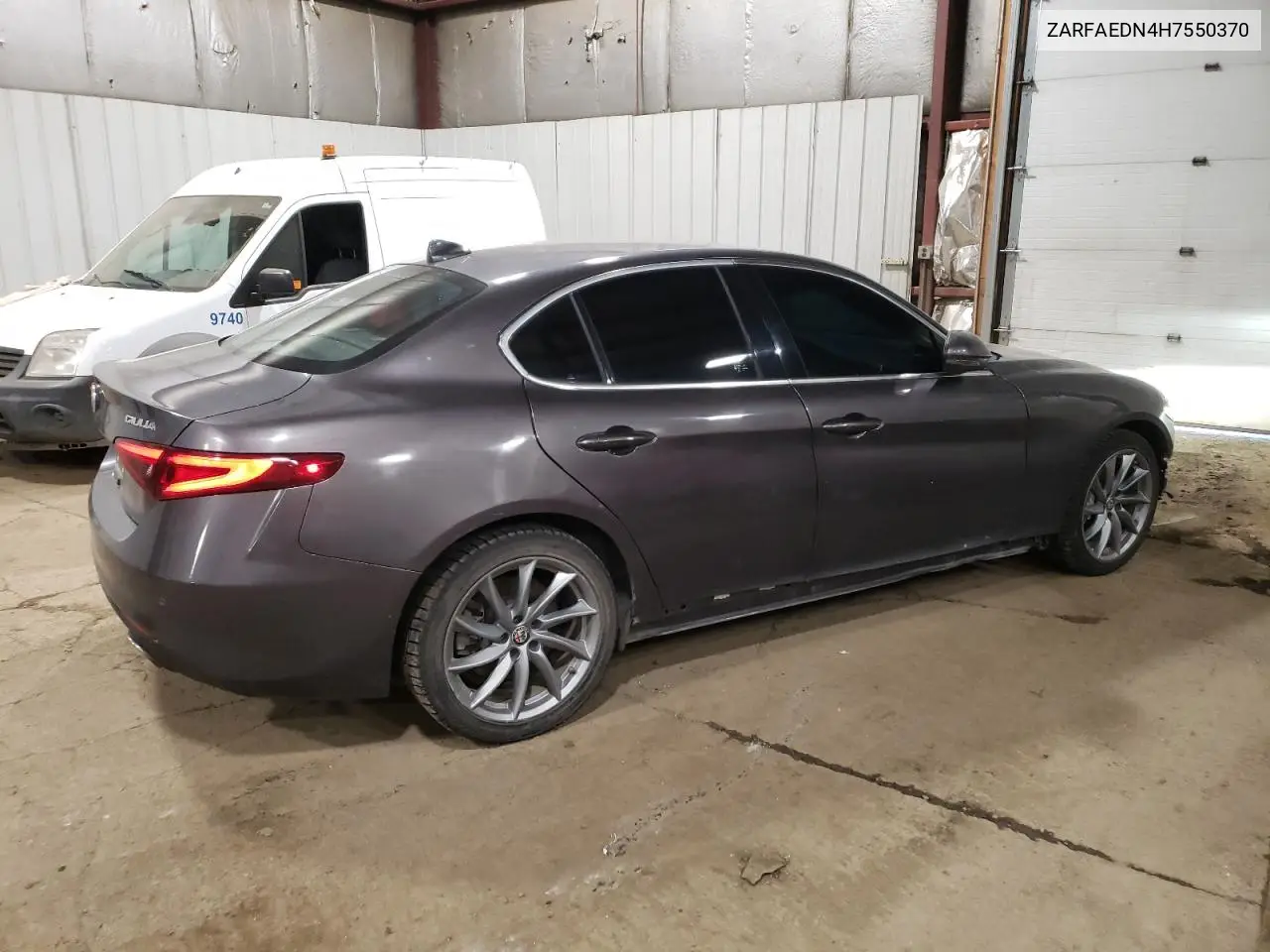 2017 Alfa Romeo Giulia Q4 VIN: ZARFAEDN4H7550370 Lot: 59026205