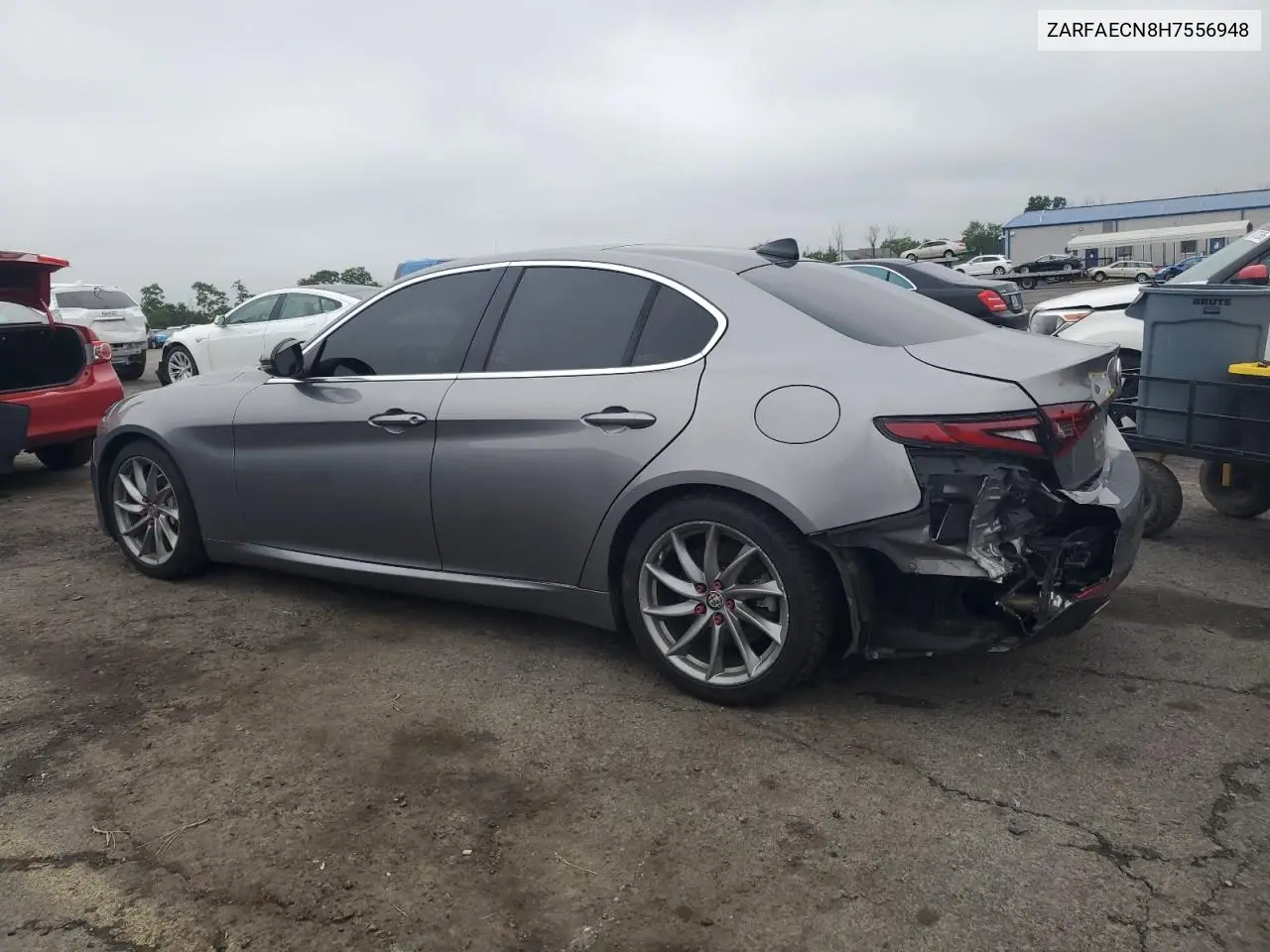 2017 Alfa Romeo Giulia Ti VIN: ZARFAECN8H7556948 Lot: 60852265