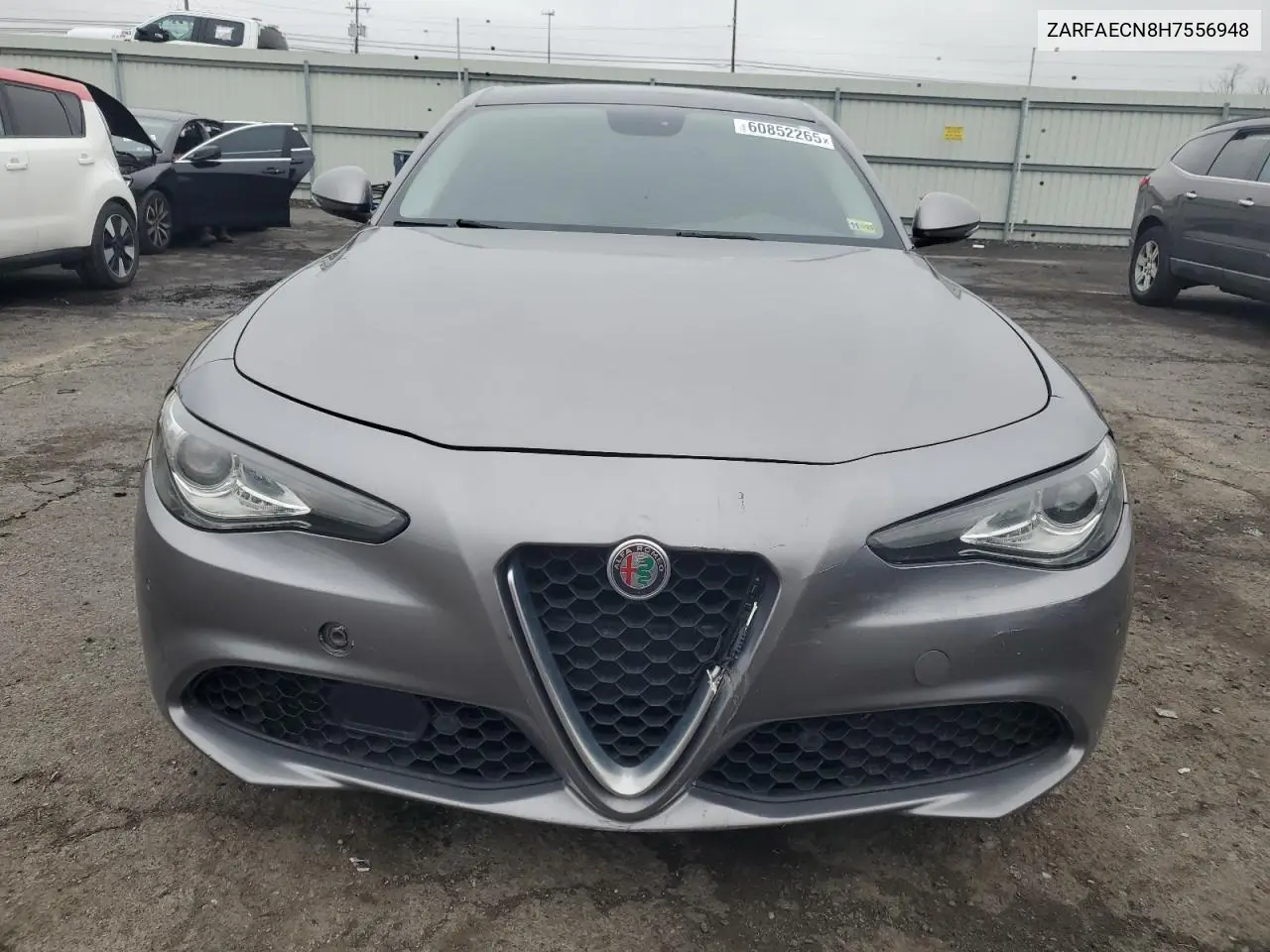 2017 Alfa Romeo Giulia Ti VIN: ZARFAECN8H7556948 Lot: 60852265