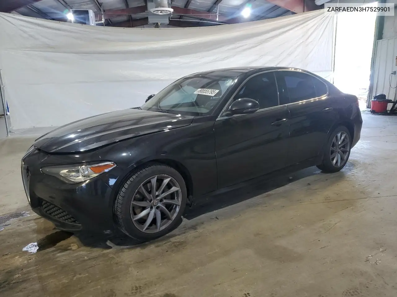 2017 Alfa Romeo Giulia Q4 VIN: ZARFAEDN3H7529901 Lot: 60855795
