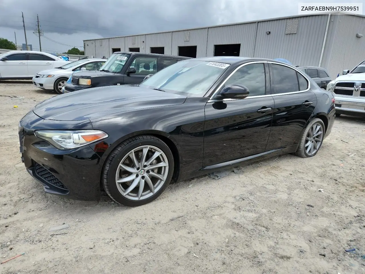 2017 Alfa Romeo Giulia VIN: ZARFAEBN9H7539951 Lot: 61043305