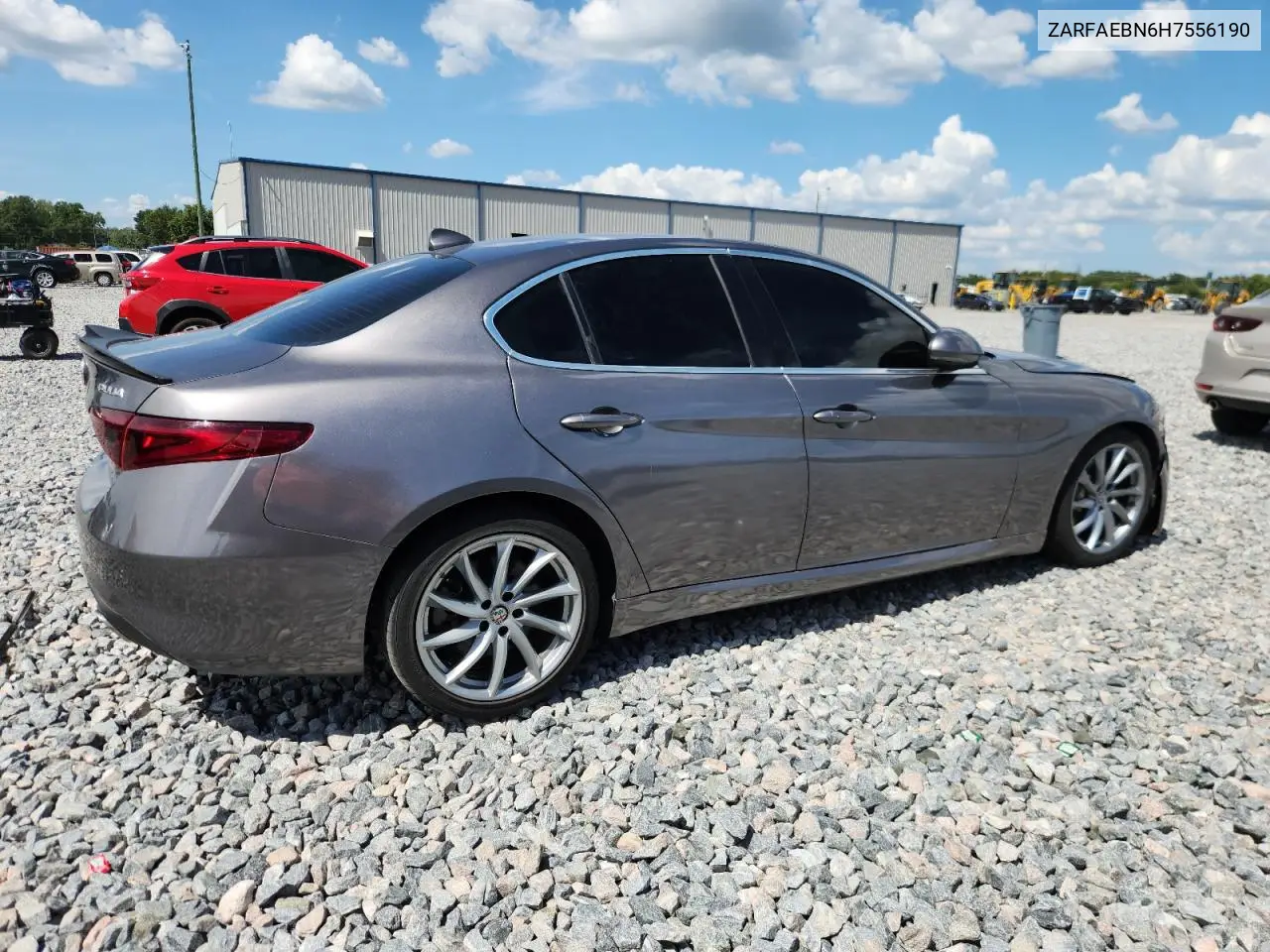 2017 Alfa Romeo Giulia VIN: ZARFAEBN6H7556190 Lot: 61672395