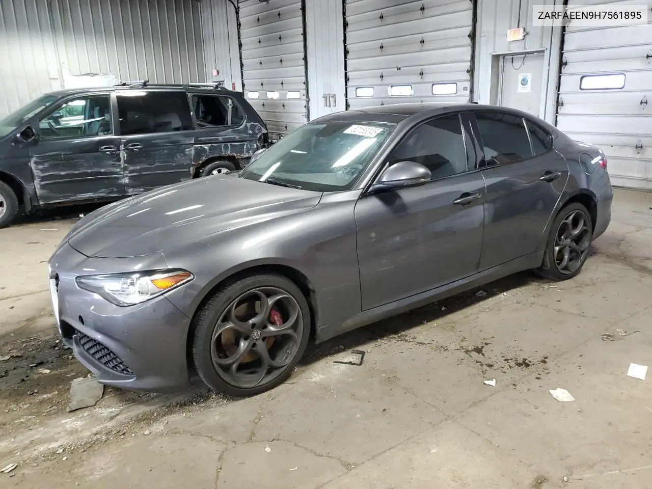 2017 Alfa Romeo Giulia Ti Q4 VIN: ZARFAEEN9H7561895 Lot: 62153045