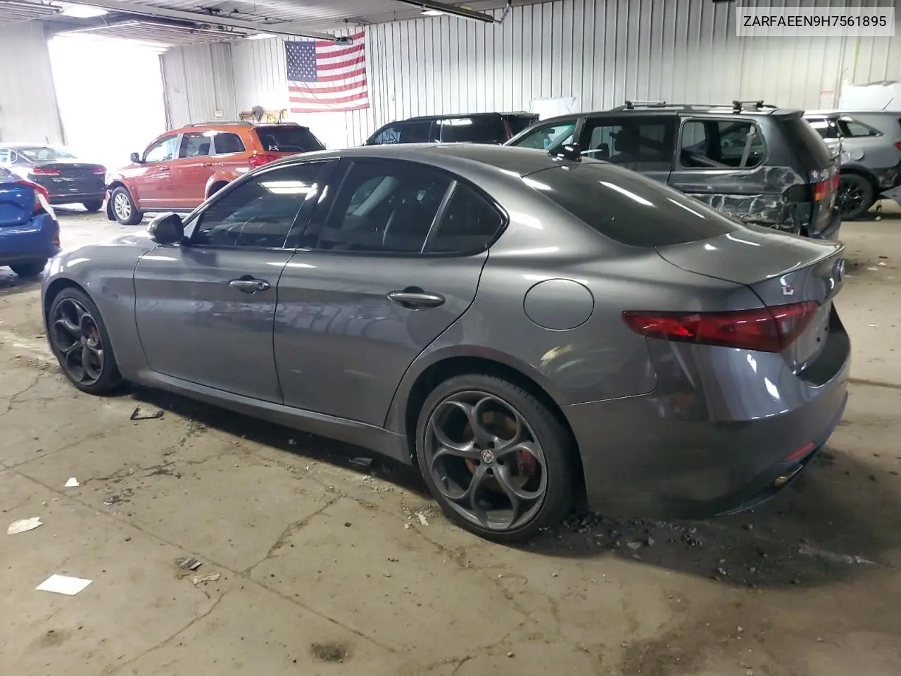 2017 Alfa Romeo Giulia Ti Q4 VIN: ZARFAEEN9H7561895 Lot: 62153045