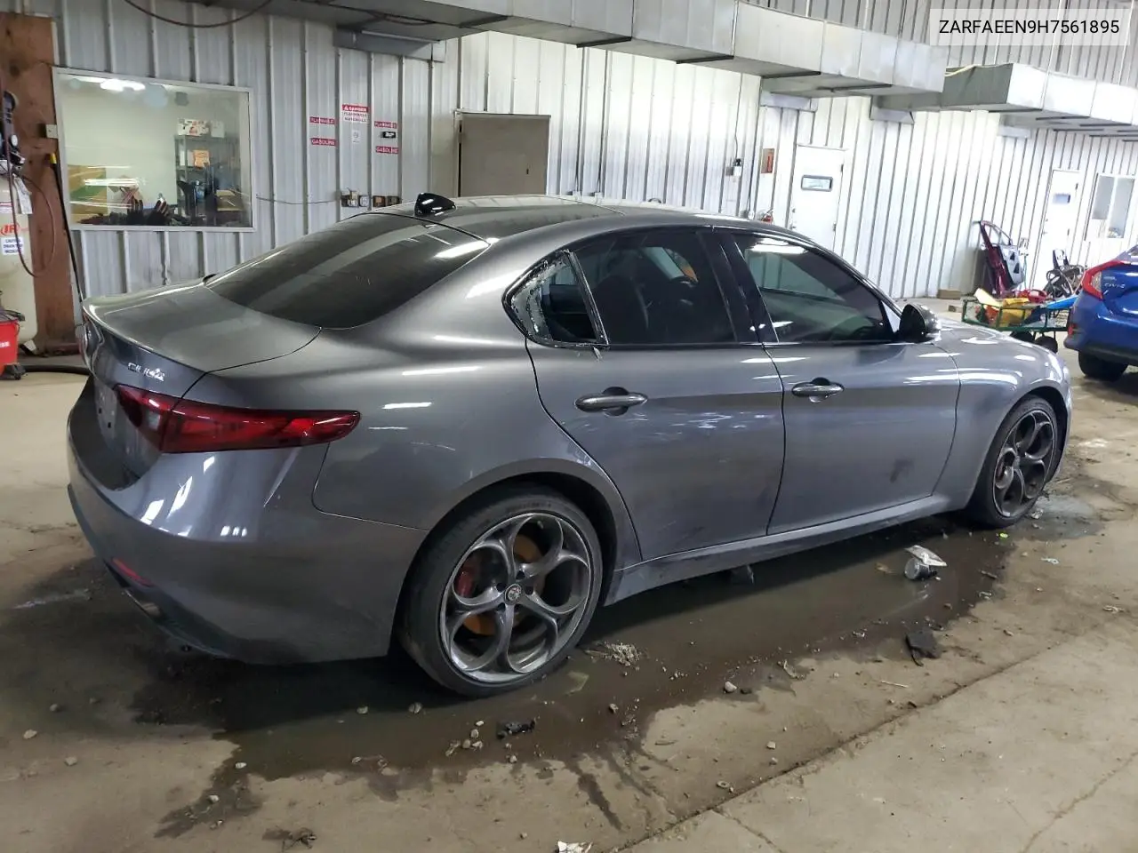 2017 Alfa Romeo Giulia Ti Q4 VIN: ZARFAEEN9H7561895 Lot: 62153045