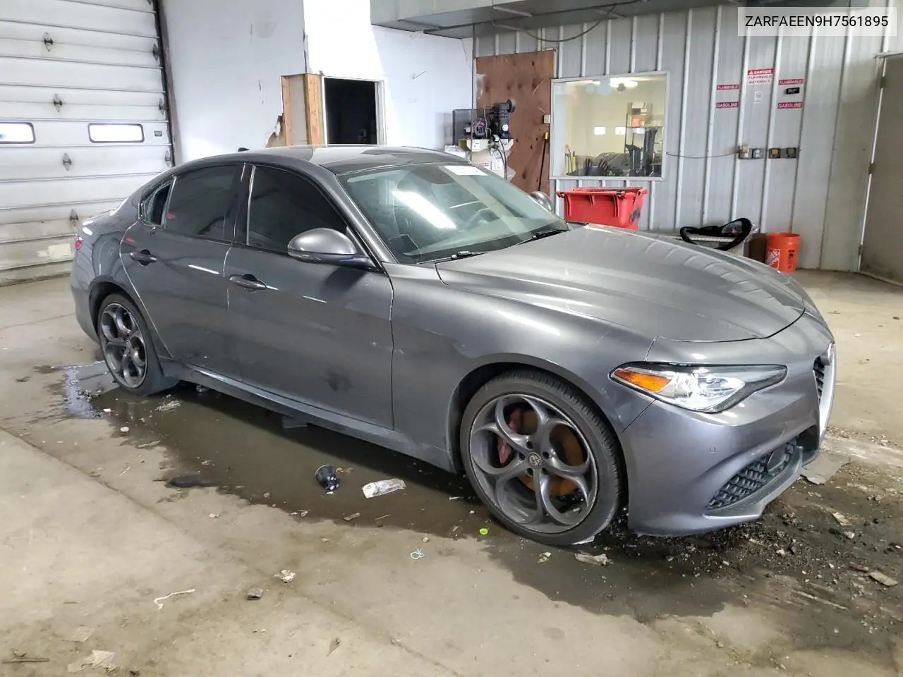 2017 Alfa Romeo Giulia Ti Q4 VIN: ZARFAEEN9H7561895 Lot: 62153045