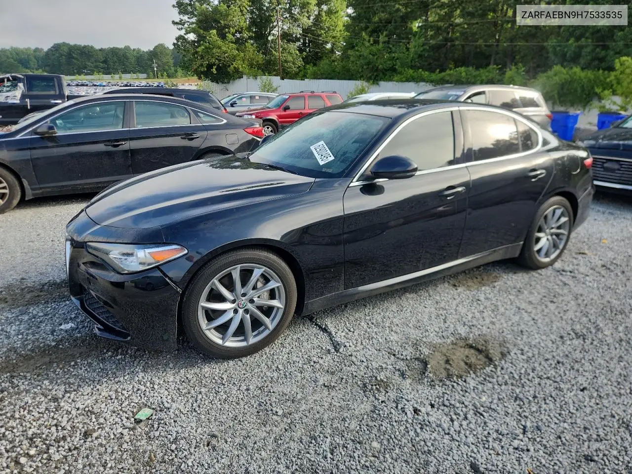 2017 Alfa Romeo Giulia VIN: ZARFAEBN9H7533535 Lot: 62900495