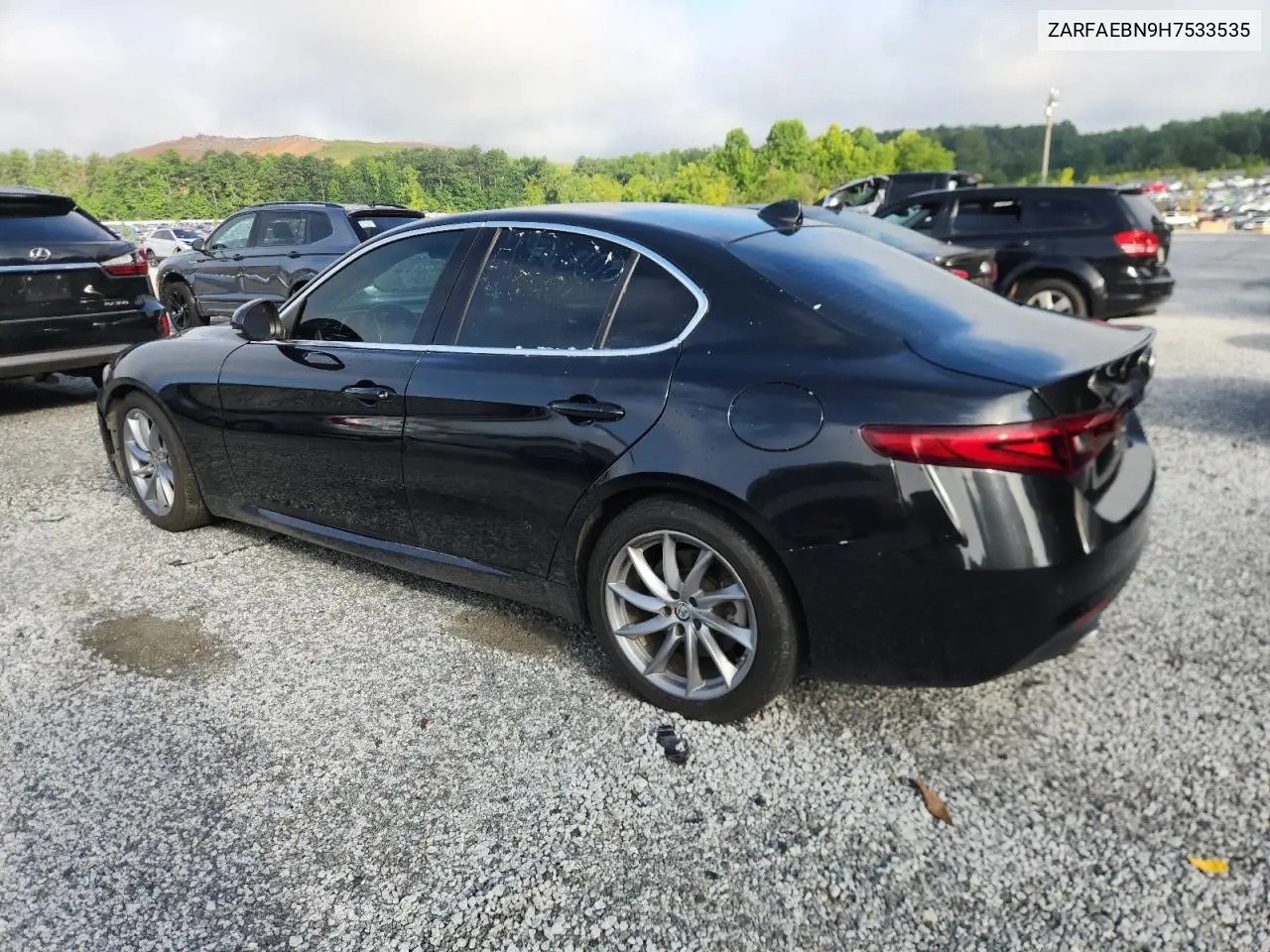 2017 Alfa Romeo Giulia VIN: ZARFAEBN9H7533535 Lot: 62900495