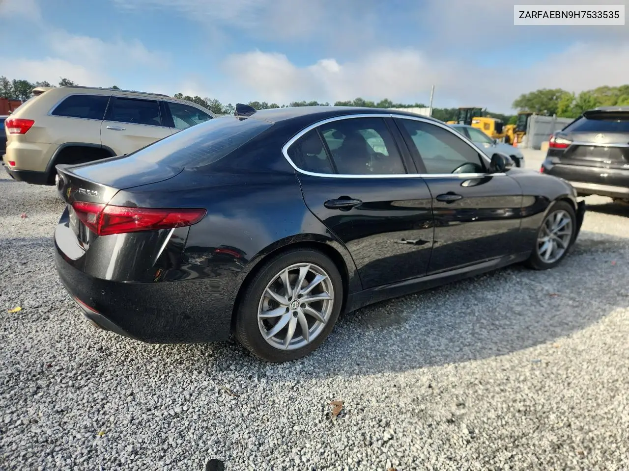 2017 Alfa Romeo Giulia VIN: ZARFAEBN9H7533535 Lot: 62900495