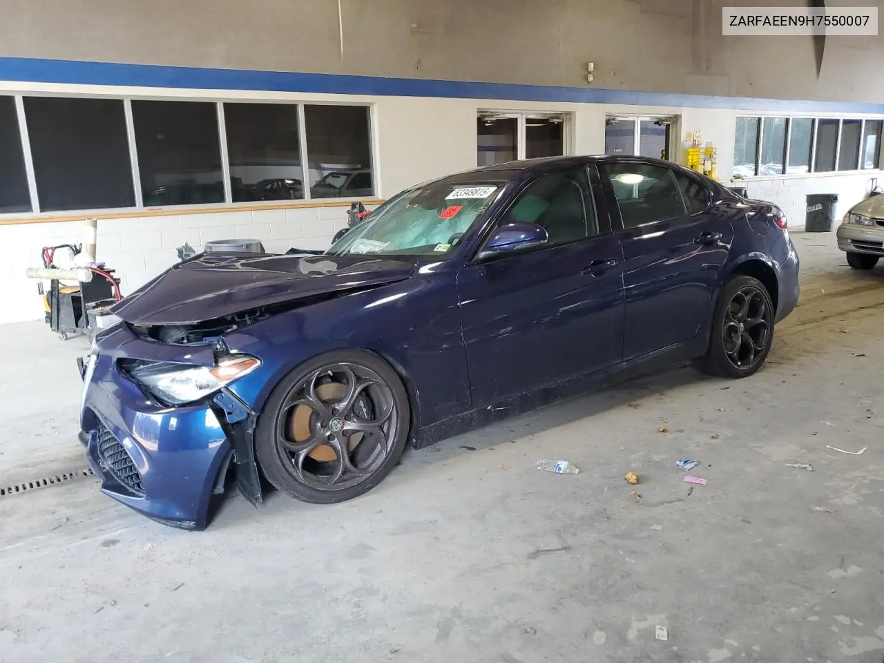 2017 Alfa Romeo Giulia Ti Q4 VIN: ZARFAEEN9H7550007 Lot: 63349815