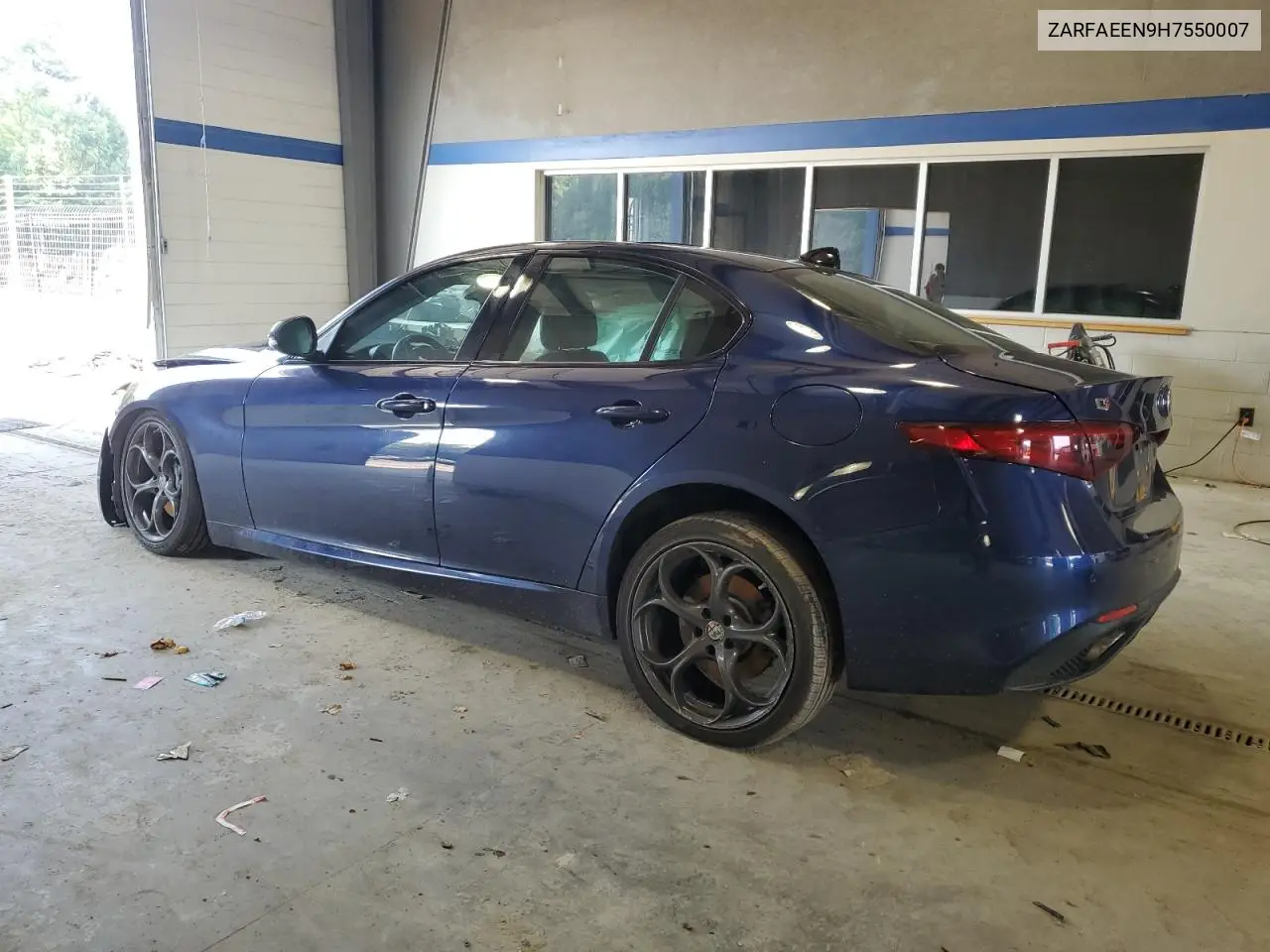 2017 Alfa Romeo Giulia Ti Q4 VIN: ZARFAEEN9H7550007 Lot: 63349815