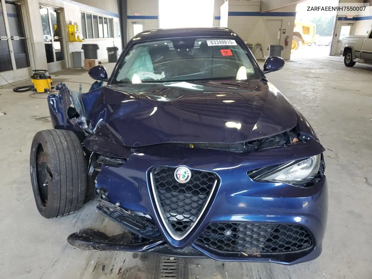 2017 Alfa Romeo Giulia Ti Q4 VIN: ZARFAEEN9H7550007 Lot: 63349815