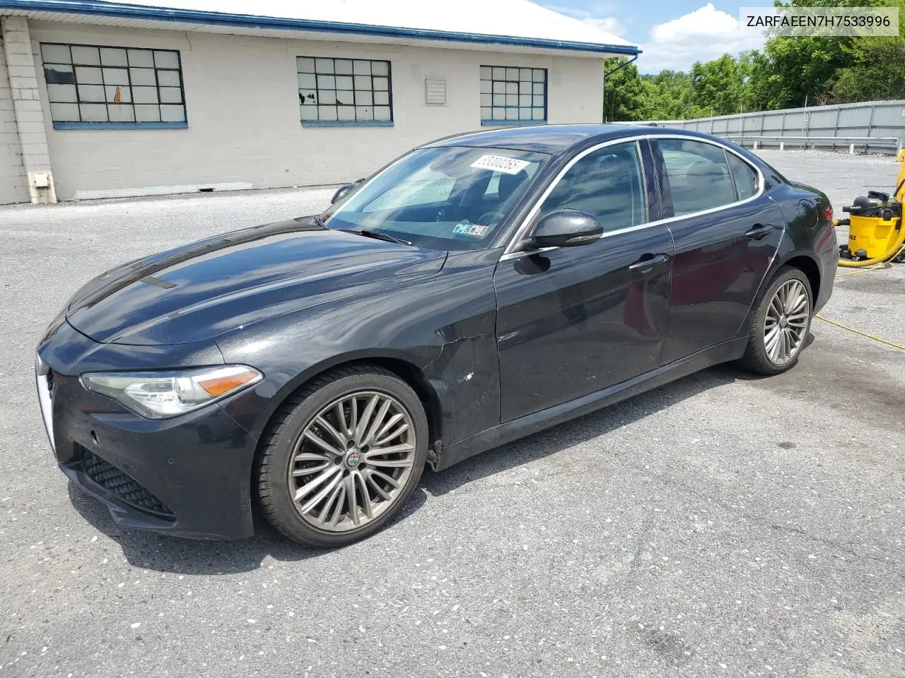 2017 Alfa Romeo Giulia Ti Q4 VIN: ZARFAEEN7H7533996 Lot: 65000265