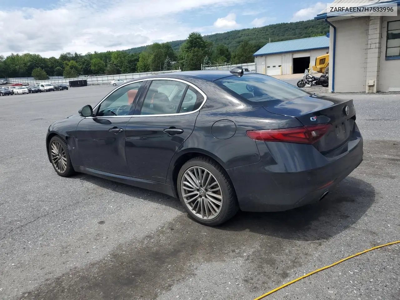 2017 Alfa Romeo Giulia Ti Q4 VIN: ZARFAEEN7H7533996 Lot: 65000265