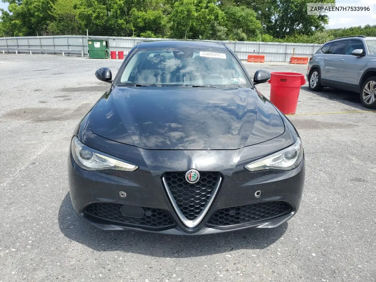 2017 Alfa Romeo Giulia Ti Q4 VIN: ZARFAEEN7H7533996 Lot: 65000265