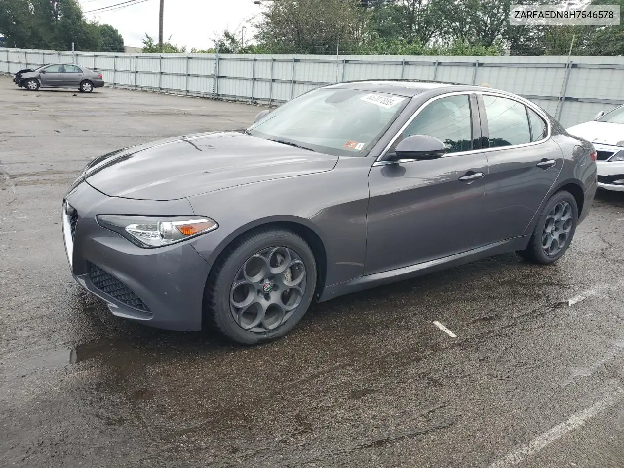 2017 Alfa Romeo Giulia Q4 VIN: ZARFAEDN8H7546578 Lot: 65207855