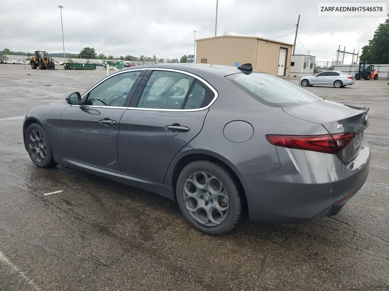 2017 Alfa Romeo Giulia Q4 VIN: ZARFAEDN8H7546578 Lot: 65207855