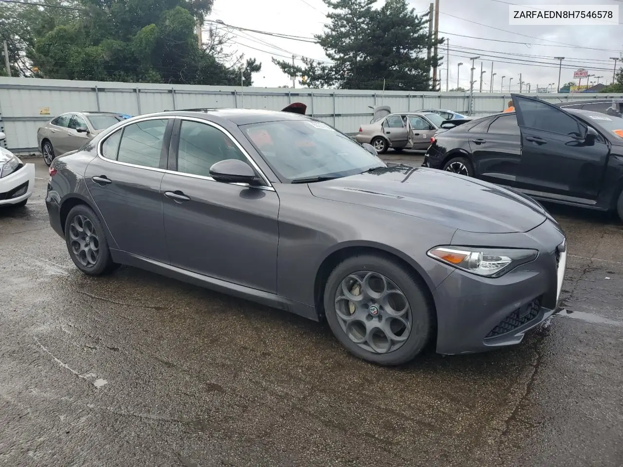2017 Alfa Romeo Giulia Q4 VIN: ZARFAEDN8H7546578 Lot: 65207855