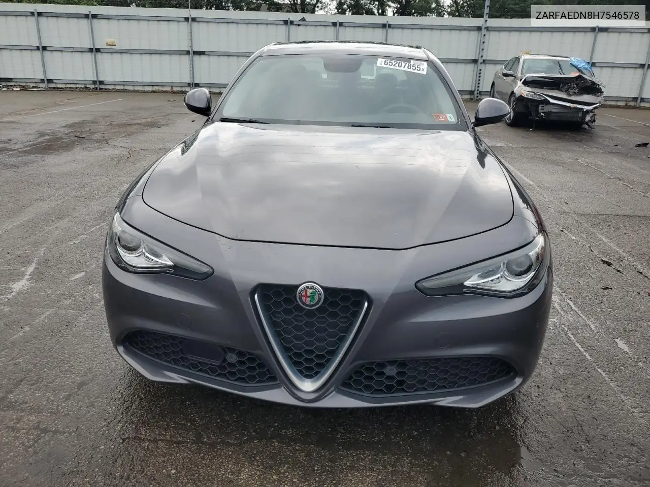2017 Alfa Romeo Giulia Q4 VIN: ZARFAEDN8H7546578 Lot: 65207855