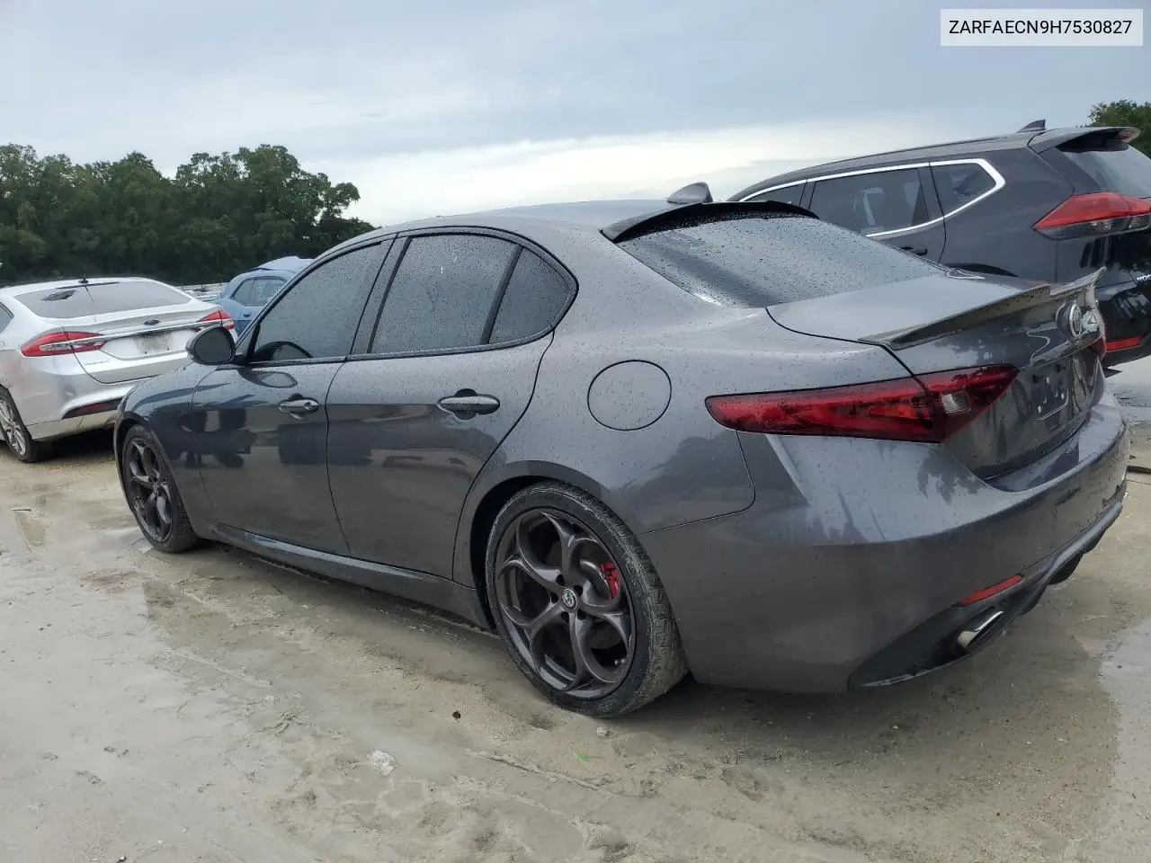 2017 Alfa Romeo Giulia Ti VIN: ZARFAECN9H7530827 Lot: 65714725