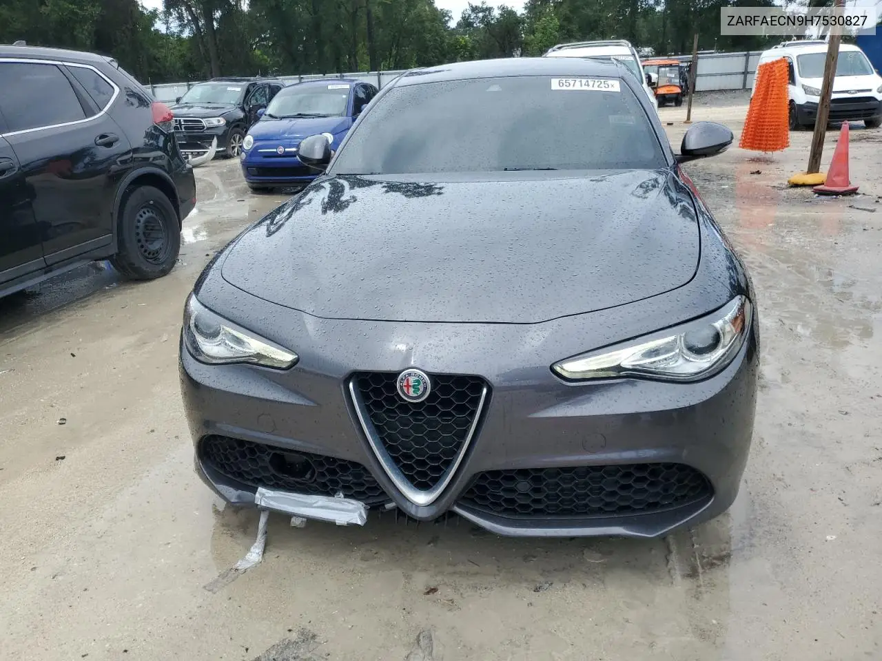 2017 Alfa Romeo Giulia Ti VIN: ZARFAECN9H7530827 Lot: 65714725