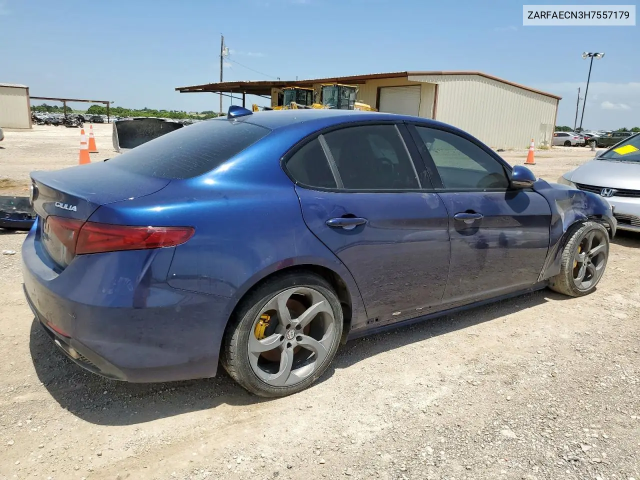 2017 Alfa Romeo Giulia Ti VIN: ZARFAECN3H7557179 Lot: 65799815