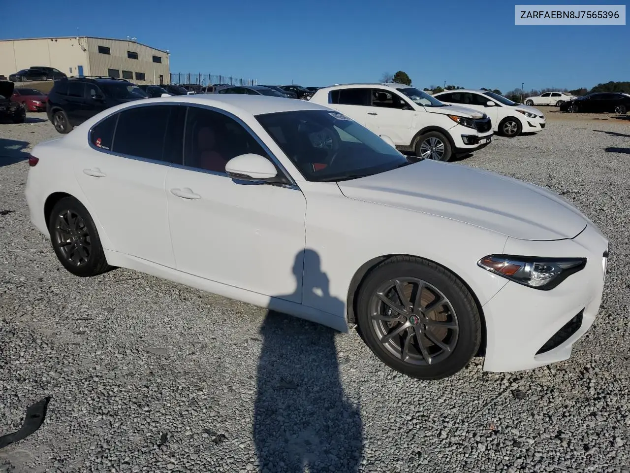 2018 Alfa Romeo Giulia VIN: ZARFAEBN8J7565396 Lot: 46655995