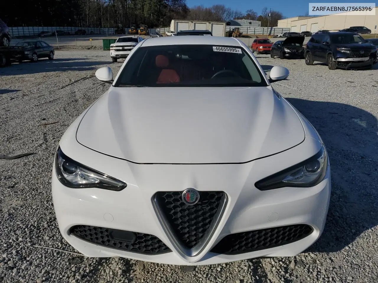 2018 Alfa Romeo Giulia VIN: ZARFAEBN8J7565396 Lot: 46655995
