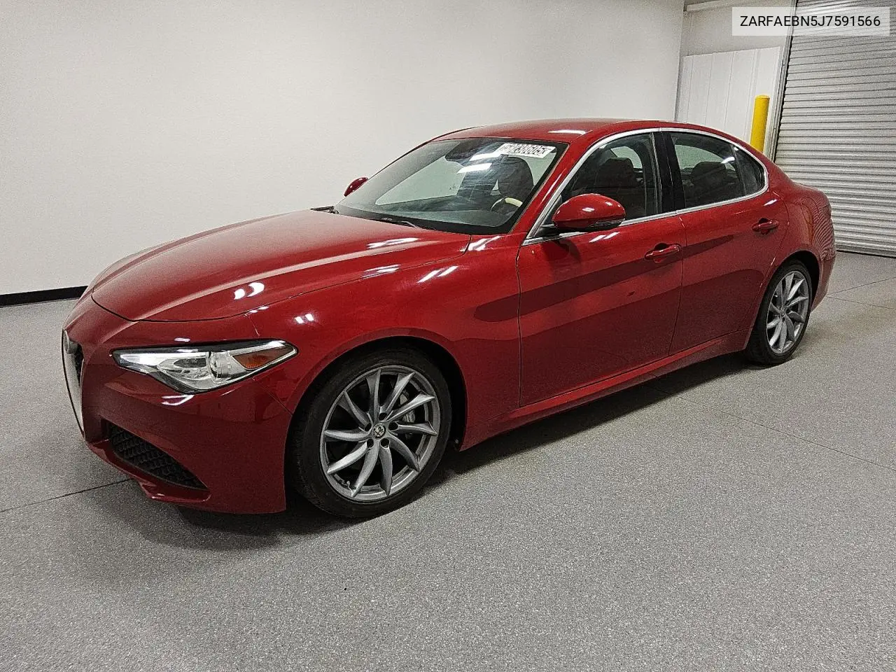 2018 Alfa Romeo Giulia VIN: ZARFAEBN5J7591566 Lot: 53238605