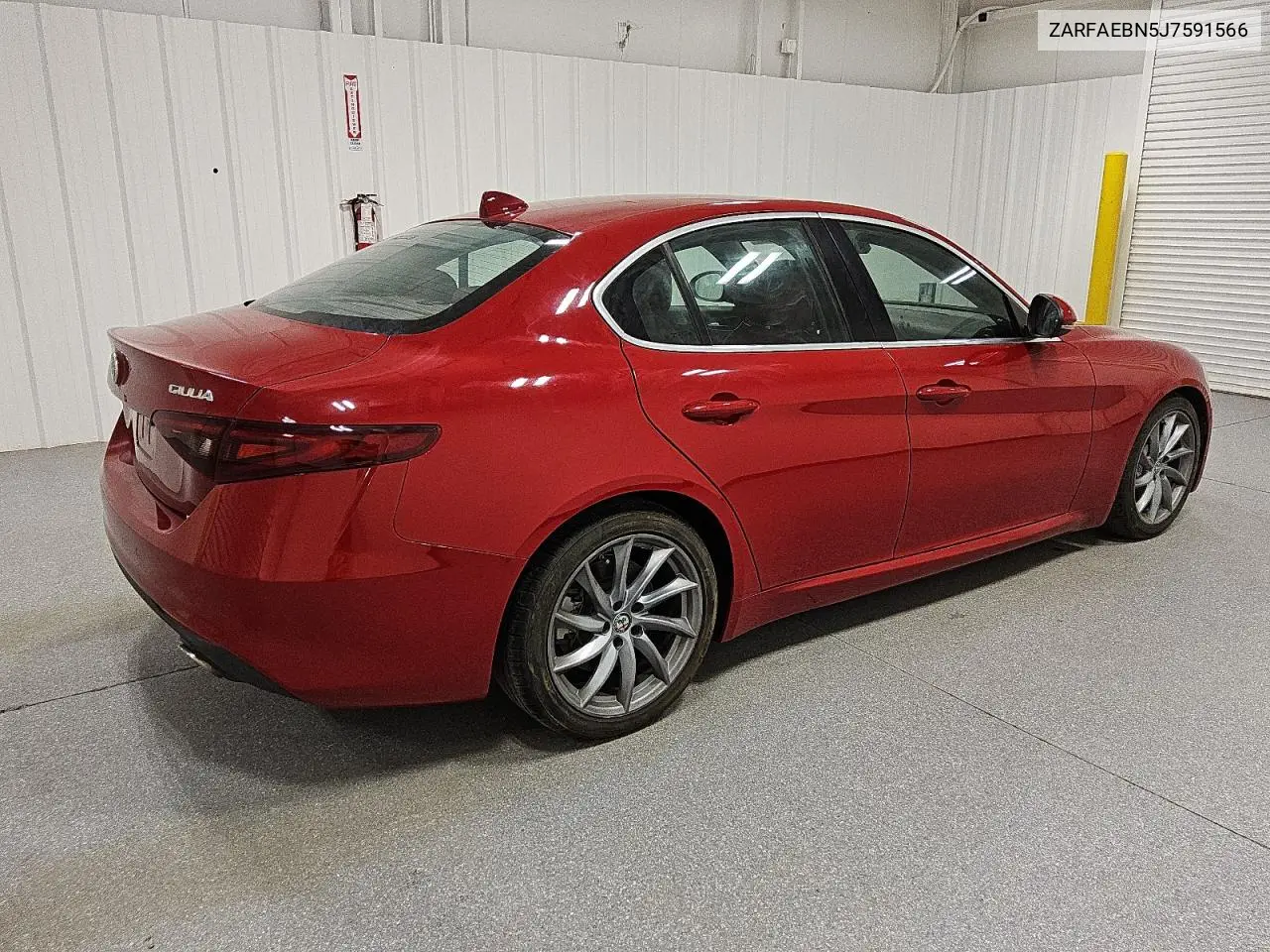 2018 Alfa Romeo Giulia VIN: ZARFAEBN5J7591566 Lot: 53238605