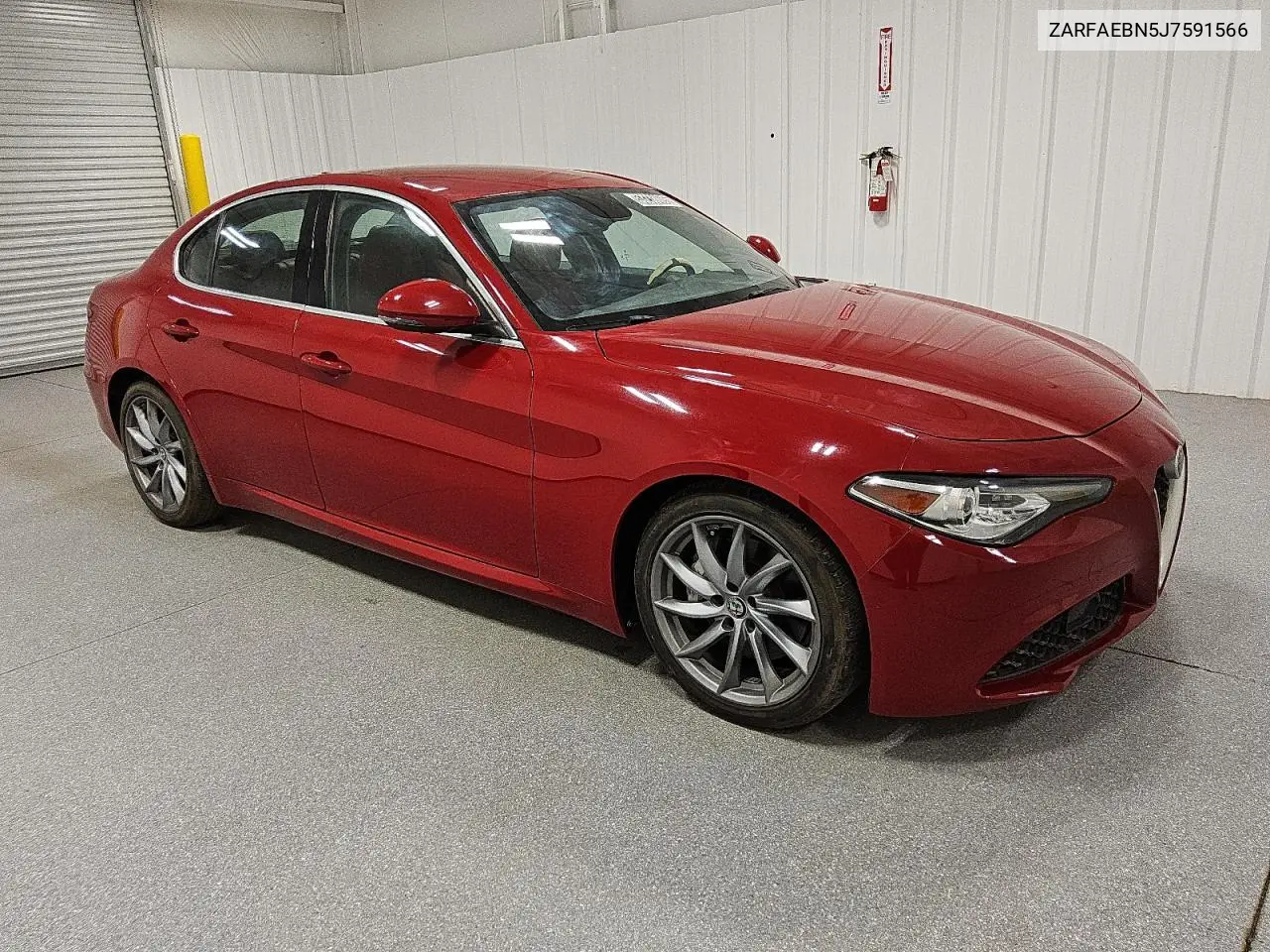 2018 Alfa Romeo Giulia VIN: ZARFAEBN5J7591566 Lot: 53238605