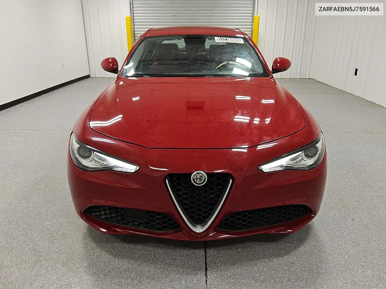 2018 Alfa Romeo Giulia VIN: ZARFAEBN5J7591566 Lot: 53238605