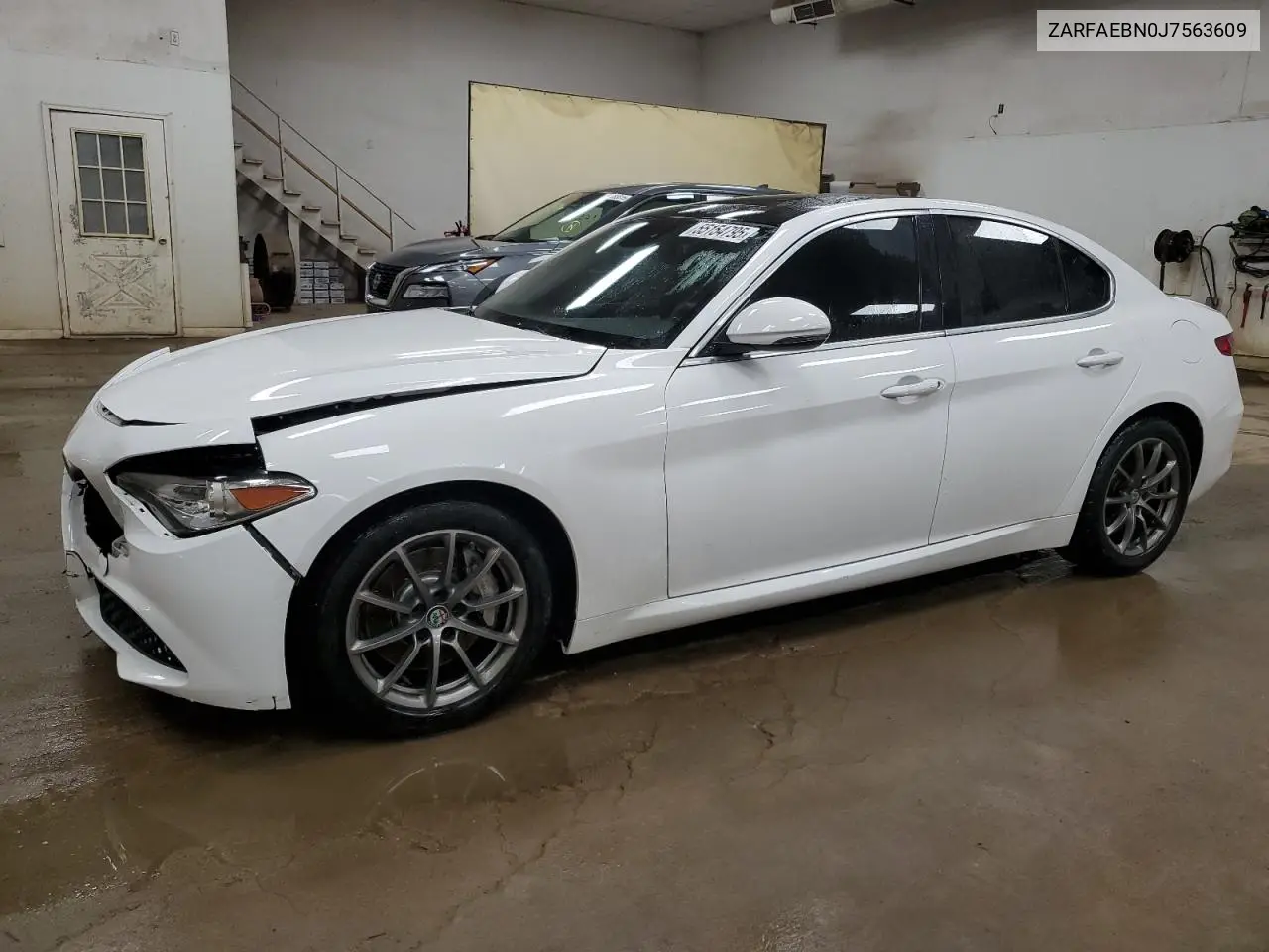 2018 Alfa Romeo Giulia VIN: ZARFAEBN0J7563609 Lot: 55154795