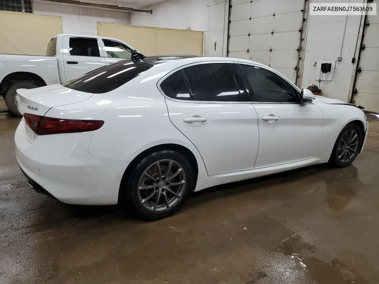 2018 Alfa Romeo Giulia VIN: ZARFAEBN0J7563609 Lot: 55154795