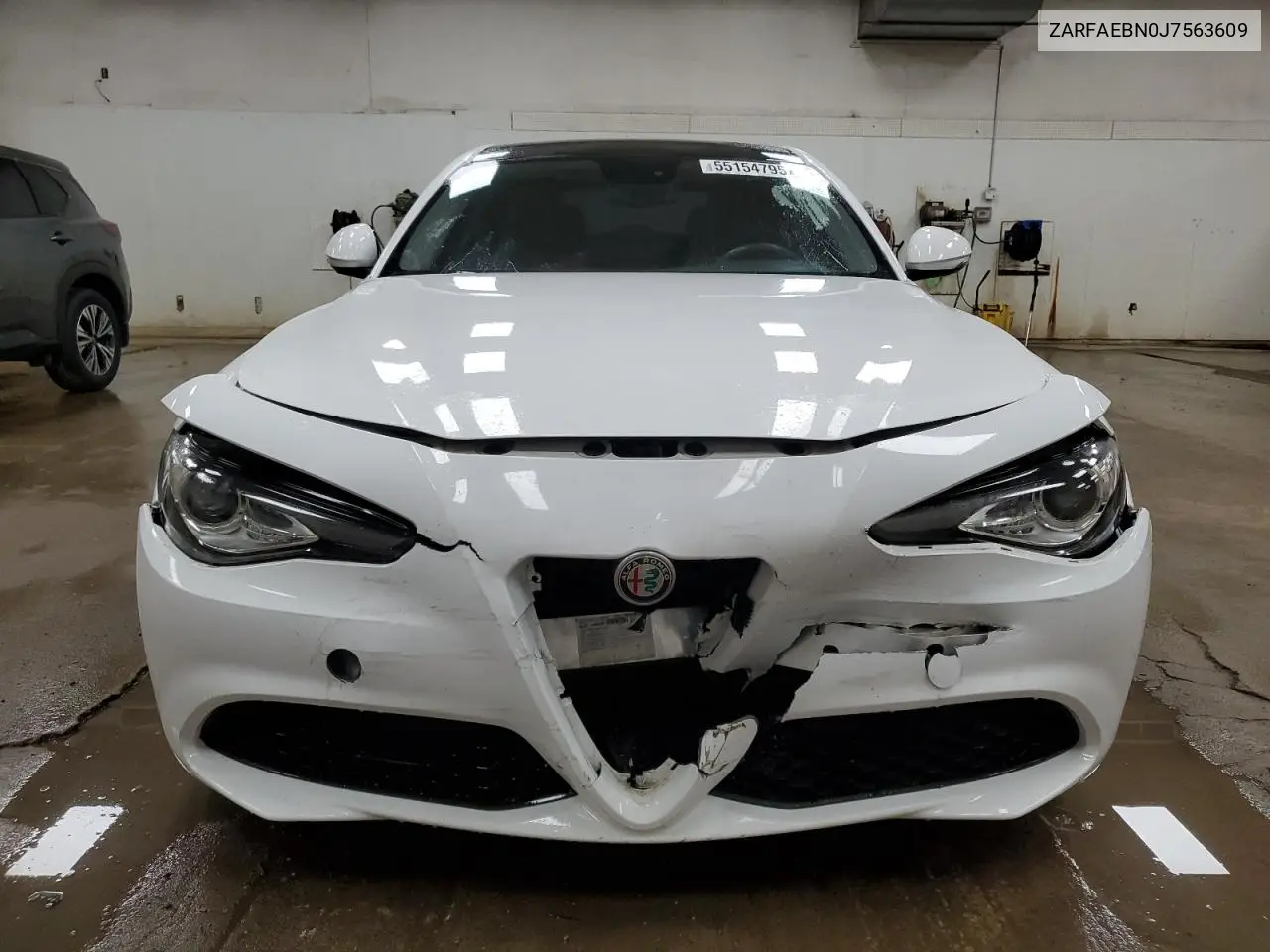 2018 Alfa Romeo Giulia VIN: ZARFAEBN0J7563609 Lot: 55154795