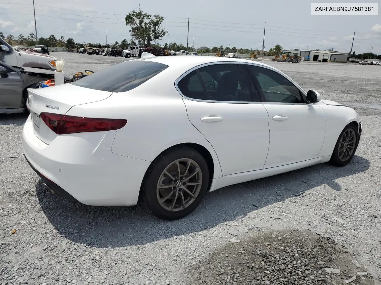 2018 Alfa Romeo Giulia VIN: ZARFAEBN9J7581381 Lot: 55463815