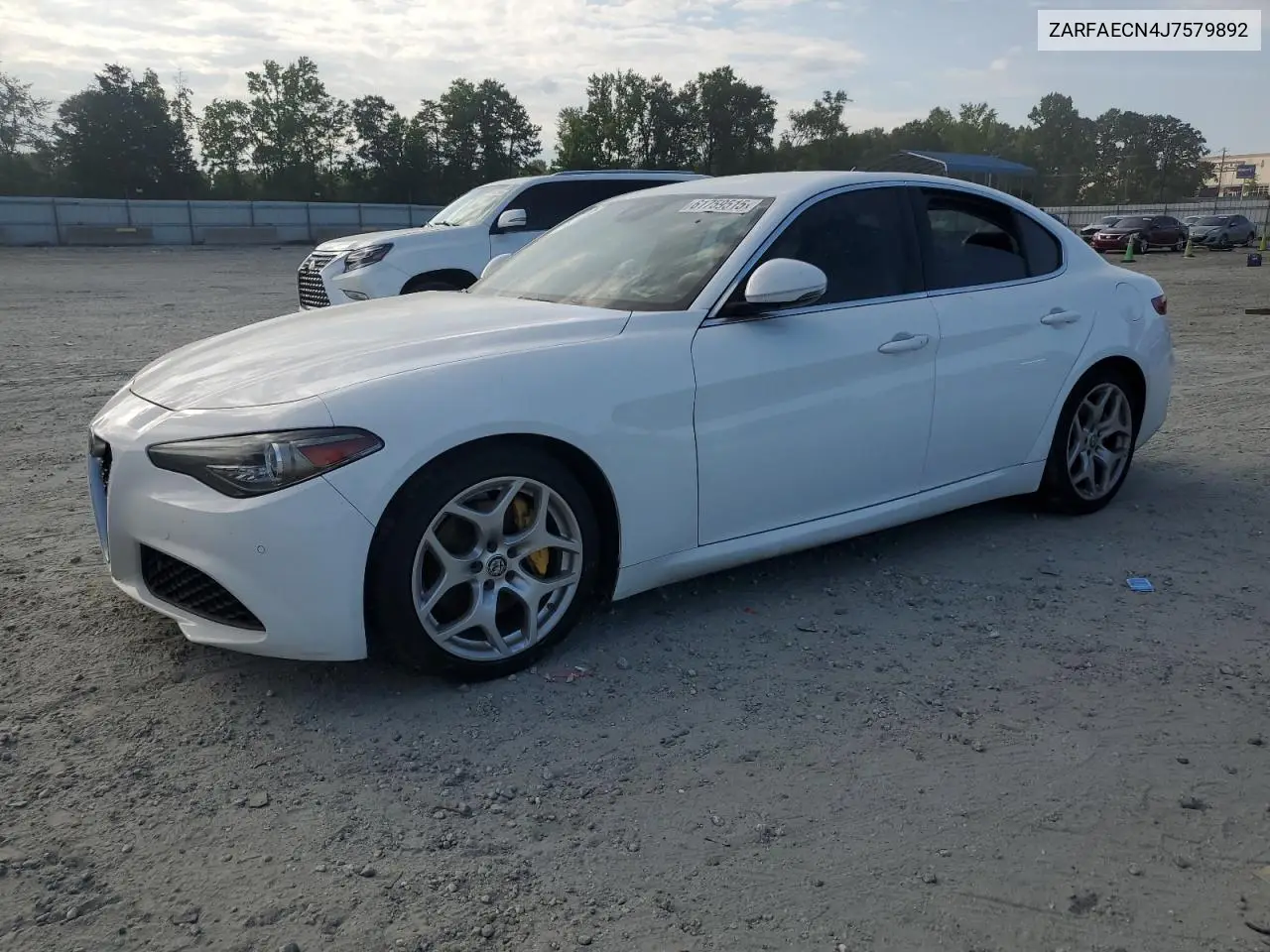 2018 Alfa Romeo Giulia Ti VIN: ZARFAECN4J7579892 Lot: 61759515