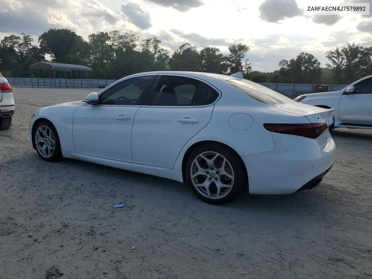 2018 Alfa Romeo Giulia Ti VIN: ZARFAECN4J7579892 Lot: 61759515