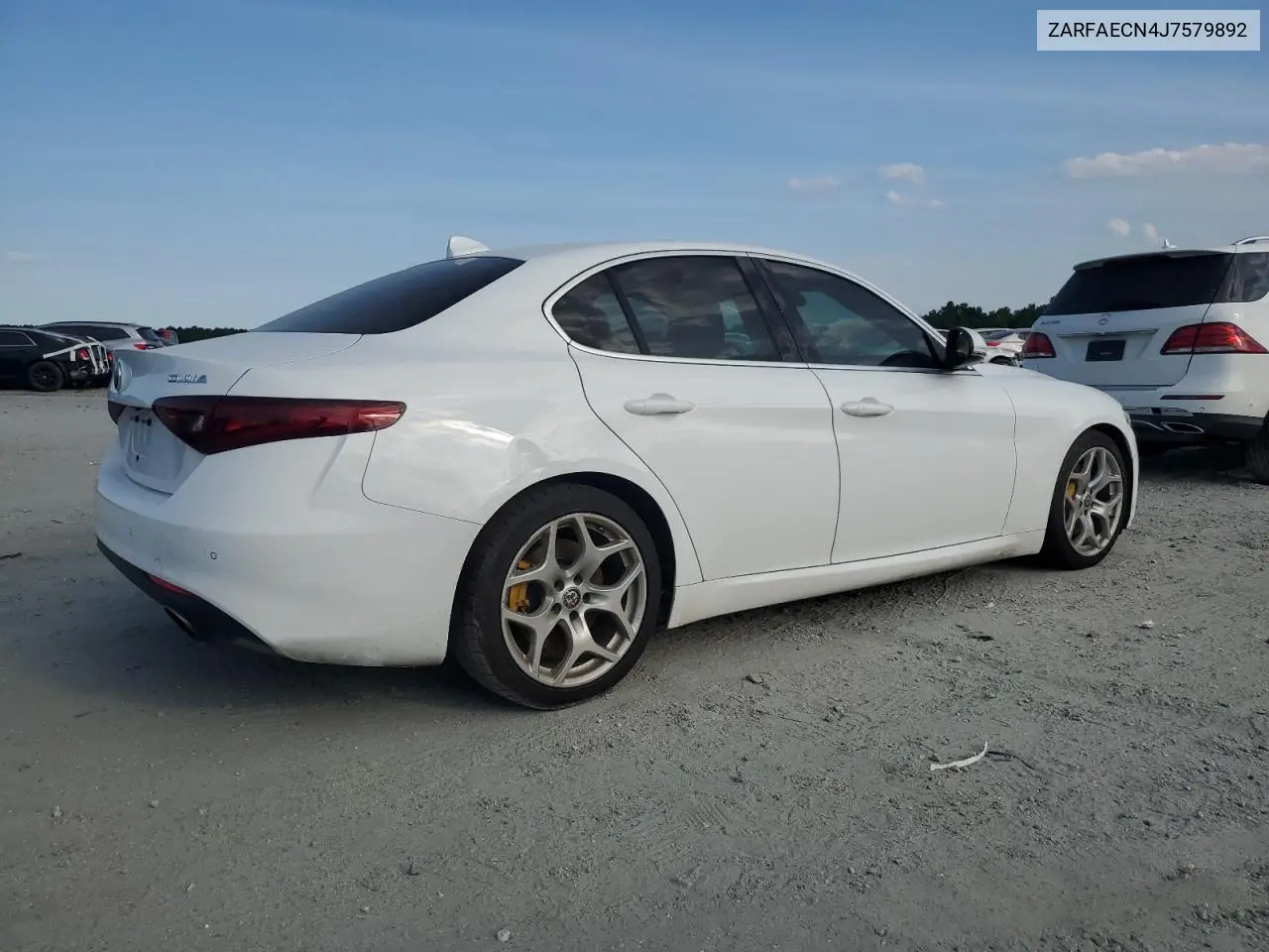 2018 Alfa Romeo Giulia Ti VIN: ZARFAECN4J7579892 Lot: 61759515
