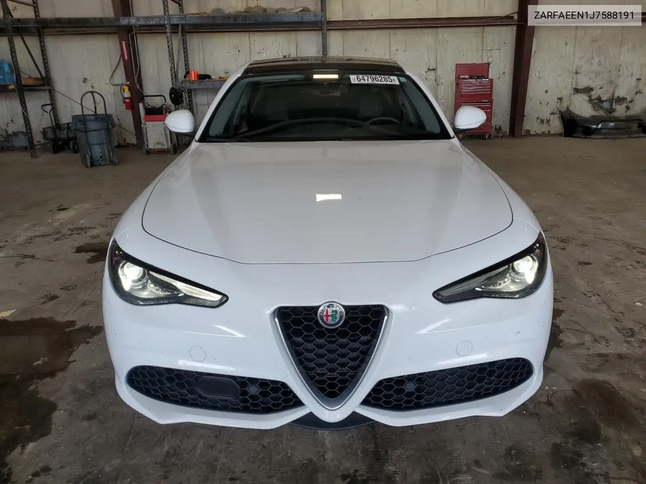 2018 Alfa Romeo Giulia Ti Q4 VIN: ZARFAEEN1J7588191 Lot: 64796285
