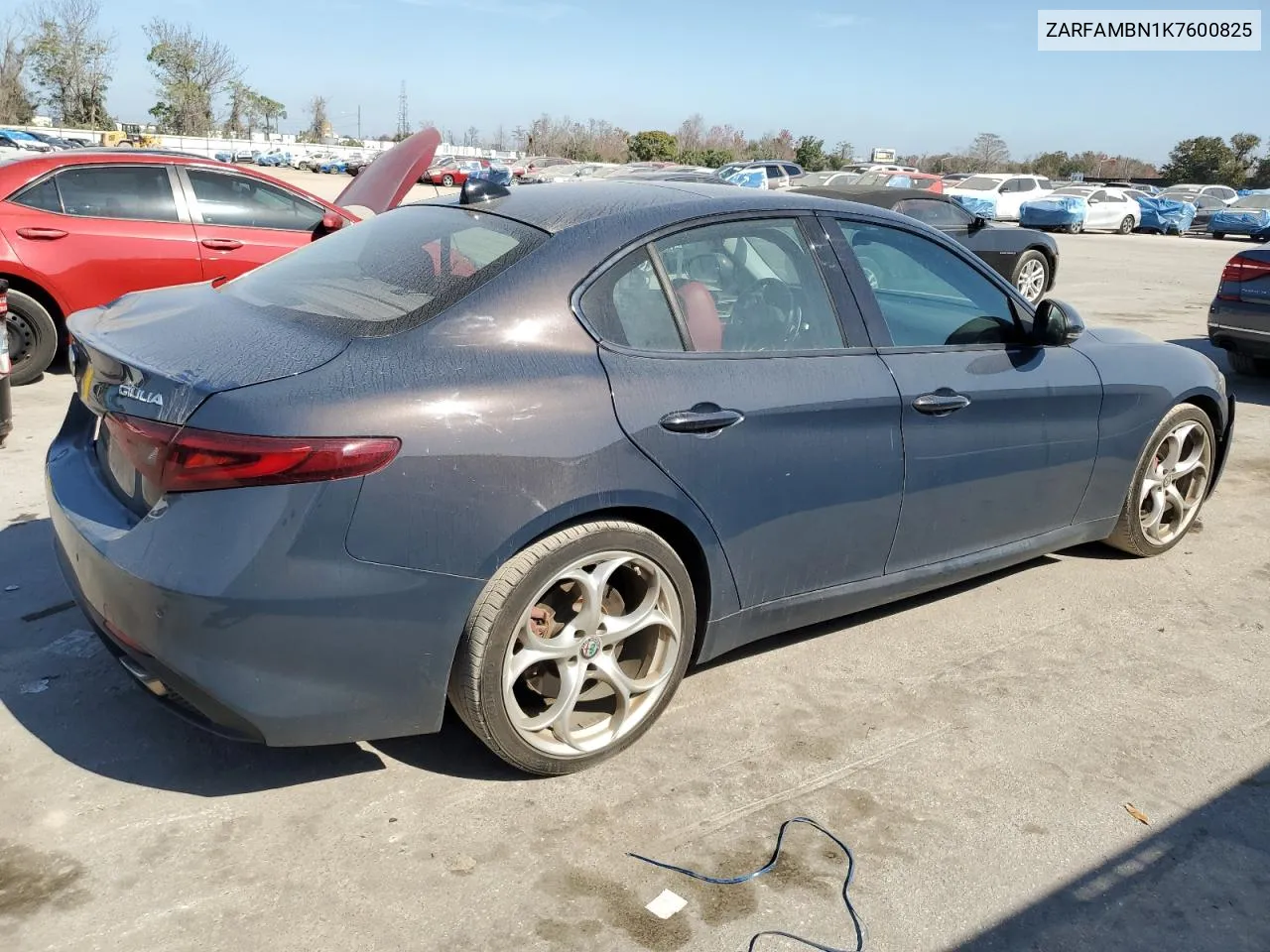 2019 Alfa Romeo Giulia Ti VIN: ZARFAMBN1K7600825 Lot: 43775565