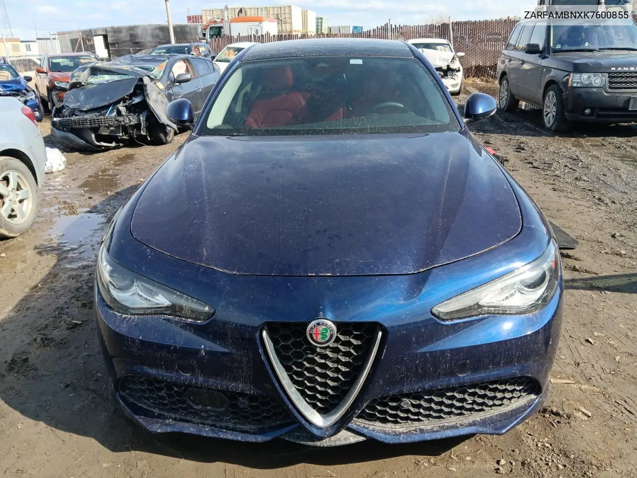 2019 Alfa Romeo Giulia Ti VIN: ZARFAMBNXK7600855 Lot: 52866705