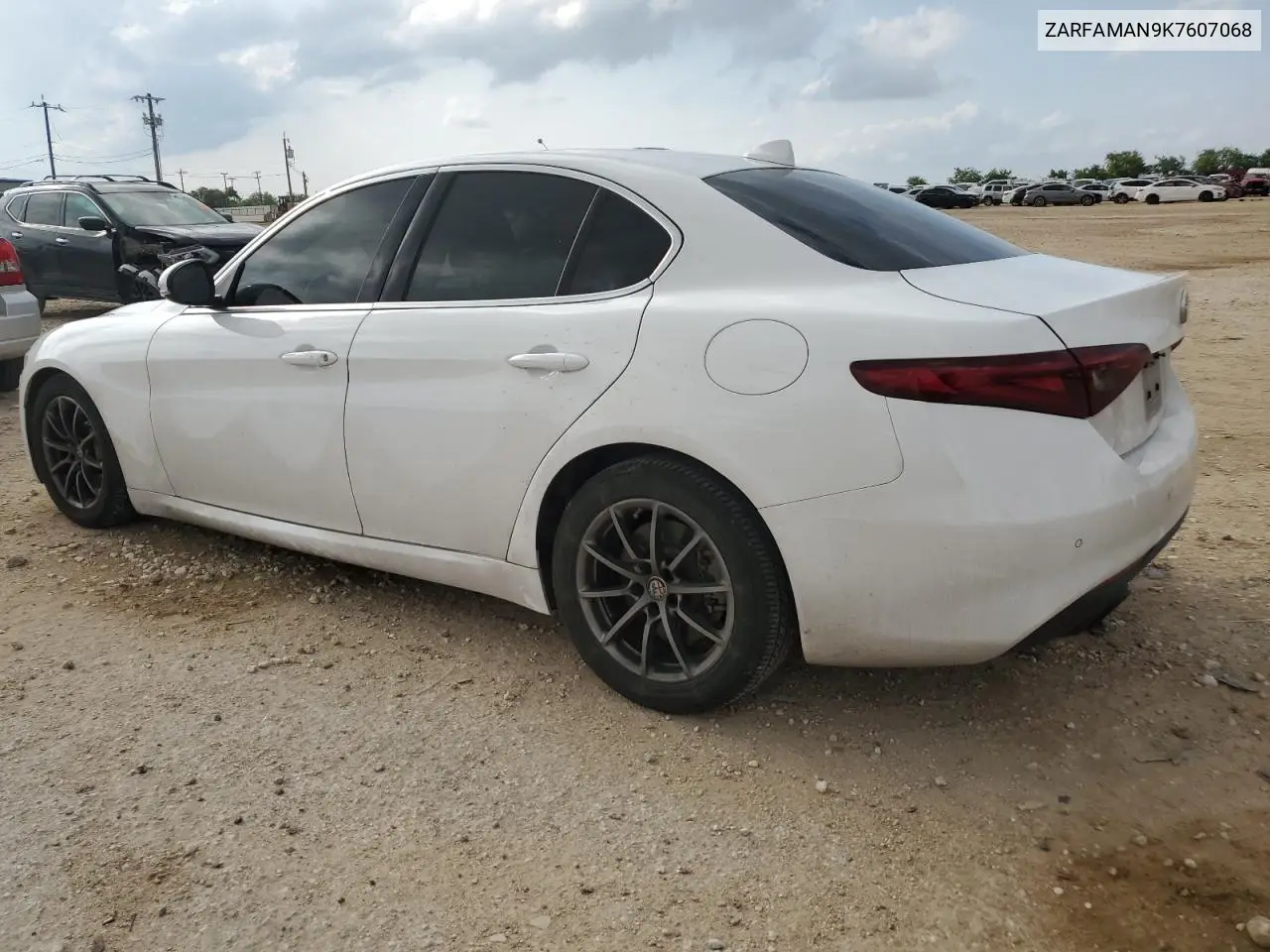 2019 Alfa Romeo Giulia VIN: ZARFAMAN9K7607068 Lot: 55705655