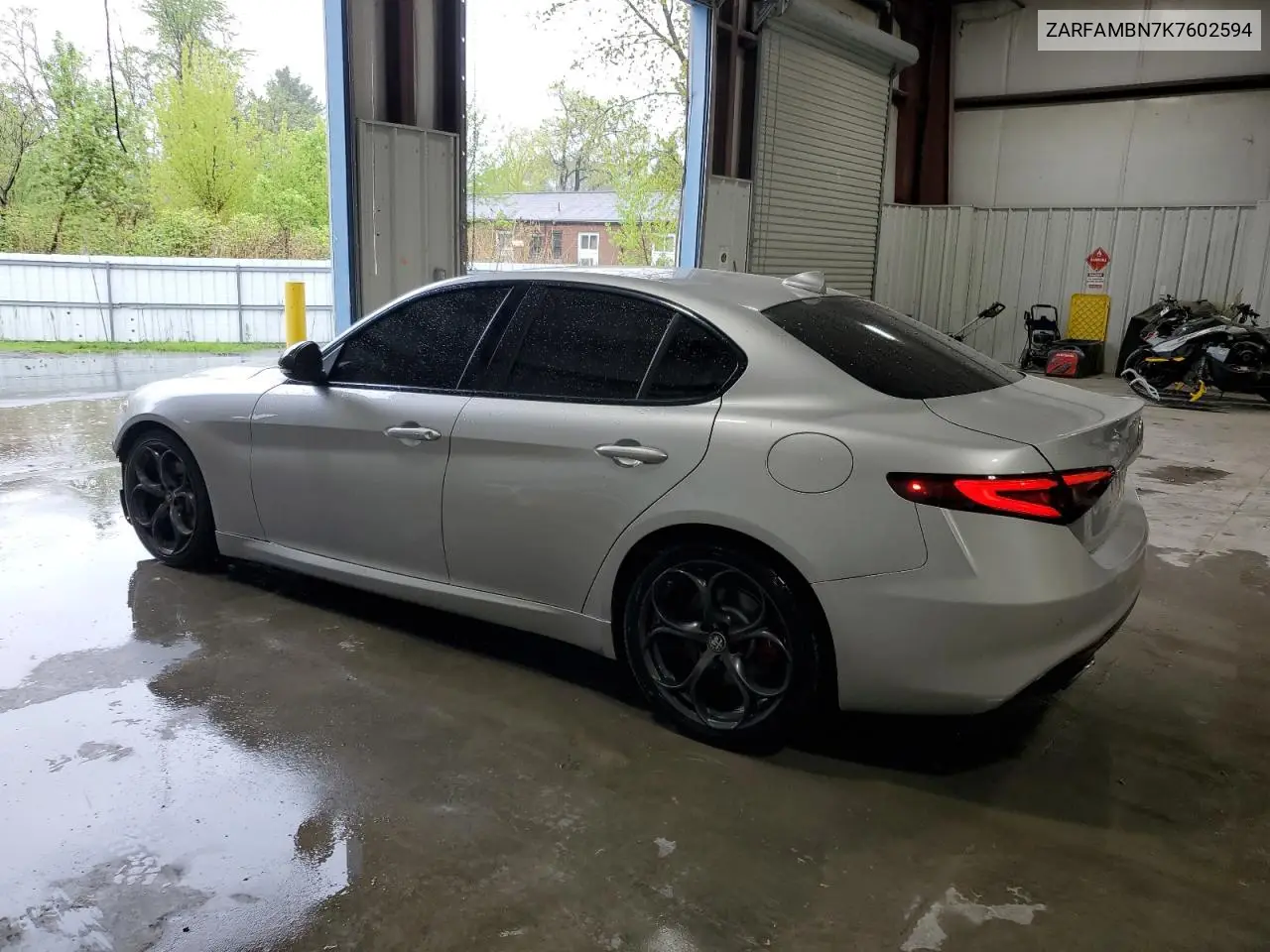 2019 Alfa Romeo Giulia Ti VIN: ZARFAMBN7K7602594 Lot: 56199185