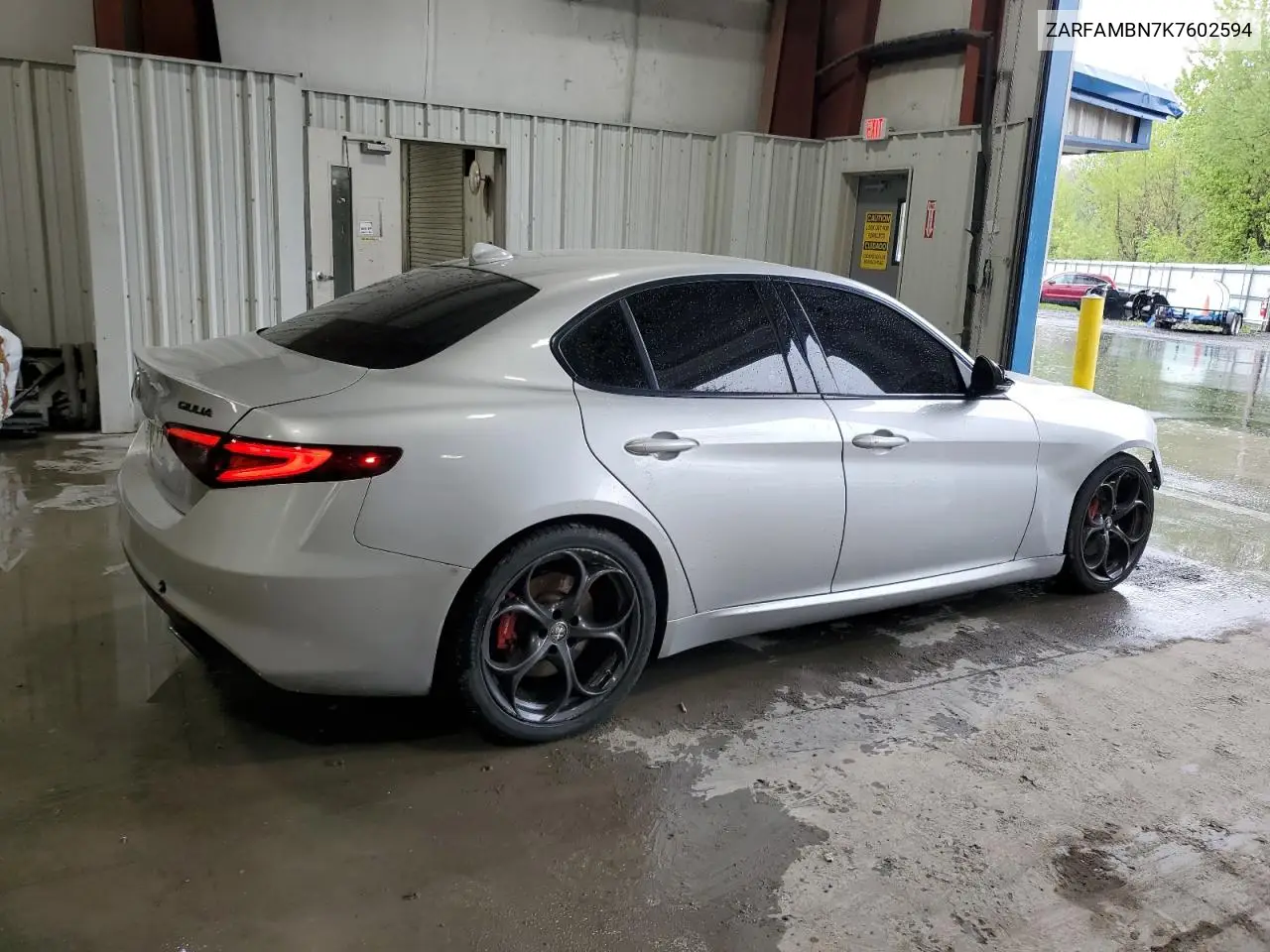2019 Alfa Romeo Giulia Ti VIN: ZARFAMBN7K7602594 Lot: 56199185